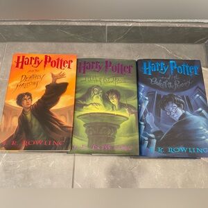 Harry Potter Hardcover Book Set - Books 5,6&7